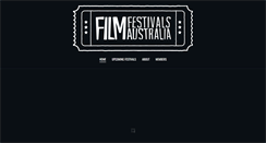 Desktop Screenshot of filmfestivalsaustralia.com